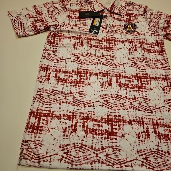NWT Atlanta United FC Soccer Men's Antigua Golf Polo Shirt Medium New With Tags - Picture 5 of 7